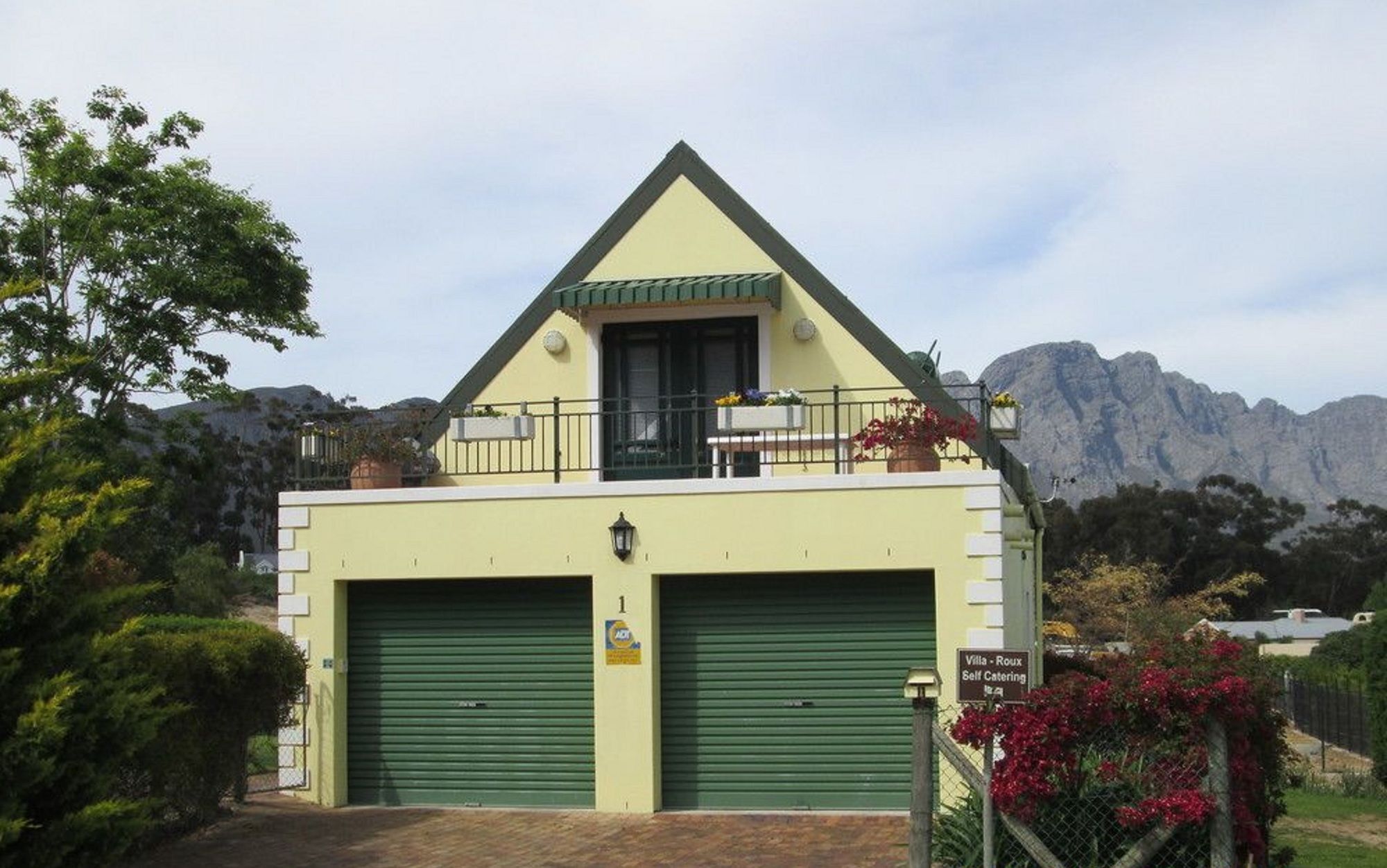 Villa-Roux Garden Cottage Franschhoek Esterno foto